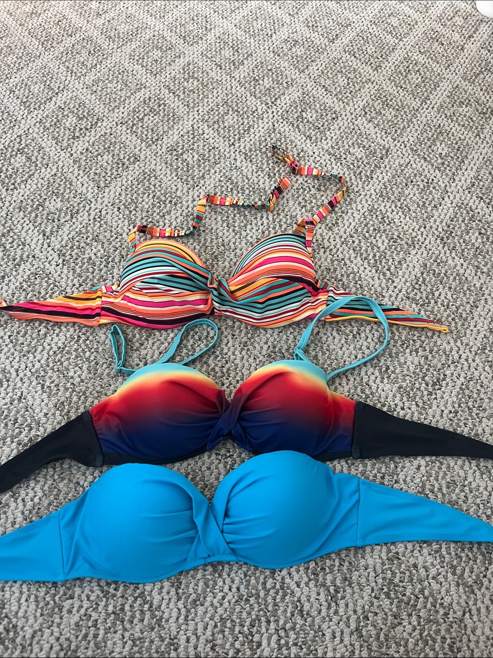 Women’s Turquoise Bandeau Bikini Top - Unbranded bundle